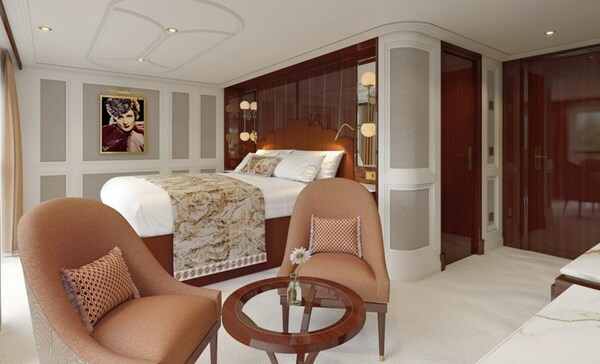 UNIWORLD Boutique River Cruises S.S Marlene Suite Bedroom 1.jpeg